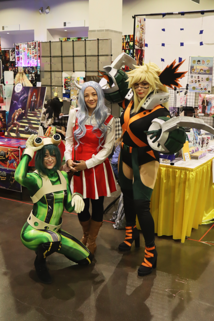 Photography of some cosplayers at the con.